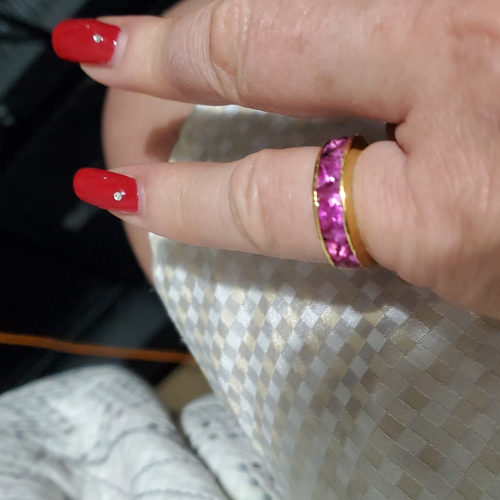925°Silver, RubysWomen's Ring.